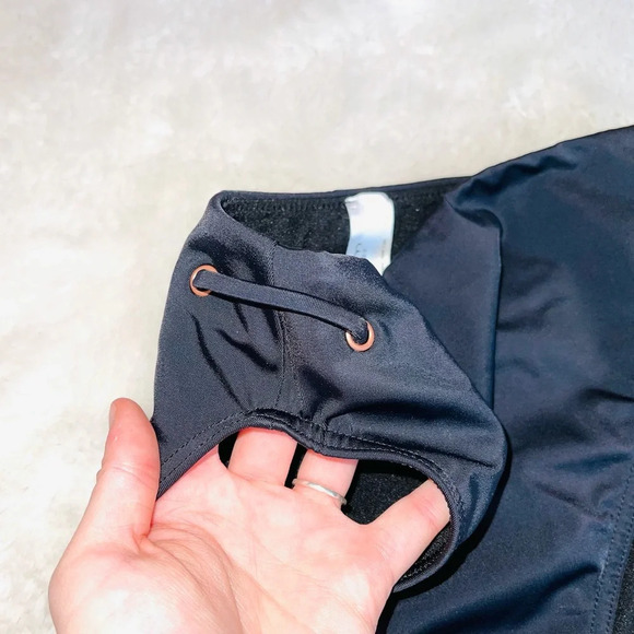 ASOS Swim Black High Waisted Cheeky Swim Bikini Bottoms 0 Women’s - Picture 3 of 9